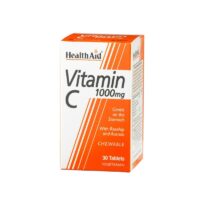 Health Aid Vitamin C 1000mg Chewable 30 Μασώμενα Δισκία