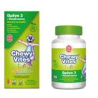 Chewy Vites Kids Omega 3 + Πολυβιταμίνες για παιδιά σε μασώμενα ζελεδάκια 60gummies