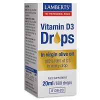 Lamberts Vitamin D3 Drops Συμπλήρωμα Διατροφής