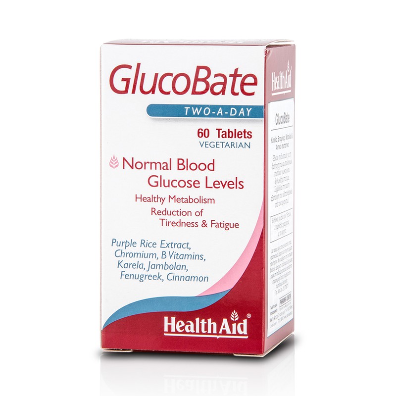 Health Aid GlucoBate 60 tabs