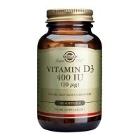 Solgar Vitamin D3 (Cholecalciferol) 400iu 100 μαλακές κάψουλες
