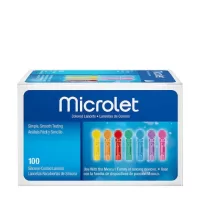Bayer Microlet Colored Σκαρφιστήρες 100τμχ