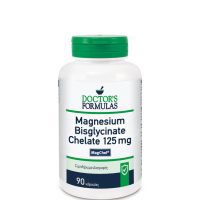 Doctor's Formulas Magnesium Bisglycinate Chelate 125mg 90 κάψουλες