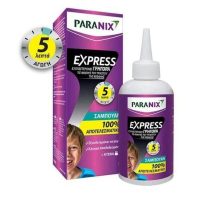 Paranix Express Αντιφθειρικό Σαμπουάν 200 ml + Κτένα