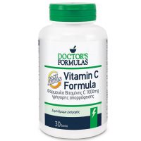 Doctor's Formulas Vitamin C Fast Action 1000mg Βιταμίνη για Ενέργεια & Ανοσοποιητικό 1000mg 30 ταμπλέτες