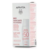 Apivita Bee Sun Safe Daily Age Repair SPF50 50ml - Λεπτόρρευστη Αντηλιακή Κρέμα Προσώπου Κατά των Πανάδων & Των Ρυτίδων