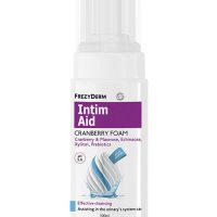 Frezyderm Intim Aid Cranberry Foam Ph5.0 Αφρός Καθαρισμού Ευαίσθητης Περιοχής Διαταραχές Ουροποιητικού 100ml