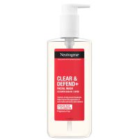 Neutrogena Clear & Defend+ Facial Wash Καθαριστικό Προσώπου 200ml