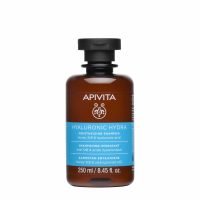 Apivita Moisturizing Shampoo Hyaluronic Acid & Honey StB 250ml - Σαμπουάν Ενυδάτωσης Με Υαλουρονικό Οξύ & Honey StB