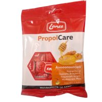 Lanes PropolCare Καραμέλες Για Το Λαιμό & Το Ανοσοποιητικό Με Γεύση Μέλι & Λεμόνι 54g