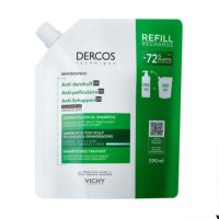 Dercos Anti-Dandruff Refill Αντιπιτυριδικό Σαμπουάν Για Κανονικά & Λιπαρά Μαλλιά 390ml