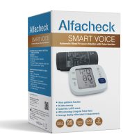 Alfacheck Smart Voice Αυτόματο Πιεσομέτρο Μπράτσου Φωνητική Καθοδήγηση