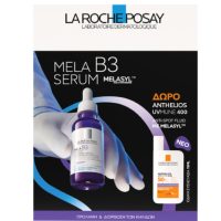La Roche Posay Mela B3 Serum Promo Set, Ορός Εντατικής Δράσης κατά των Κηλίδων 30ml & ΔΩΡΟ Αντηλιακό Προσώπου κατά των Κηλίδων 15ml