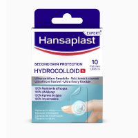 Hansaplast Second Skin Protection Hydrocolloid Small Υδροκολλοειδή Αδιάβροχα Επιθέματα για την Προστασία & Φροντίδα των Καθημερινών Πληγών 10 Τεμάχια