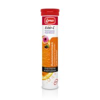 Lanes Ester-C Echinacea & Sambucus Βιταμίνη για Ενίσχυση του Ανοσοποιητικού, τo Δέρμα & Αντιοξειδωτική δράση 500mg Πορτοκάλι 20 αναβράζοντα δισκία