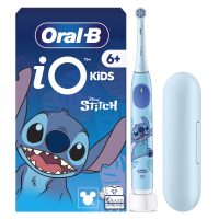 Oral-B iO Kids Disney Stitch, 1 Κεφαλή Οδοντόβουρτσας, 1 Θήκη Ταξιδίου Ηλεκτρική Οδοντόβουρτσα για 6+ Χρονών Γαλάζιο
