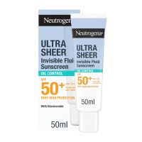 Neutrogena Ultra Sheer Oil Control Αντηλιακό Γαλάκτωμα Προσώπου SPF50+ 50ml