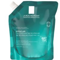 La Roche Posay Effaclar Micro-Peeling Refill Gel Καθαρισμού Προσώπου για Ακνεϊκές Επιδερμίδες 400ml