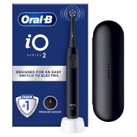 Oral-B iO Series 2 Ηλεκτρική Οδοντόβουρτσα με Αισθητήρα Πίεσης και Θήκη Ταξιδίου Μαύρη.80779440