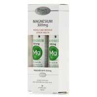 Power Health Magnesium 300mg Promo, Συμπλήρωμα Διατροφής Μαγνησίου, 2x20 αναβράζοντα δισκία