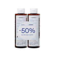 Korres Promo Σαμπουάν για Λιπαρά Μαλλιά με Γλυκόριζα & Τσουκνίδα Shampoo 2x250ml -50% Στο 2ο Προϊόν