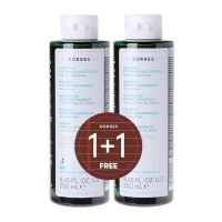 Korres Promo Σαμπουάν Κατά της Τριχόπτωσης με Κυστίνη & Ιχνοστοιχεία για Άνδρες 2x250ml -50% Στο 2ο Προϊόν