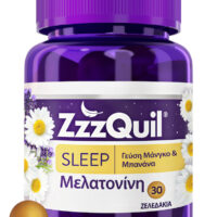 ZzzQuil Sleep Συμπλήρωμα Διατροφής με Μελατονίνη και γεύση Μάνγκο Μπανάνα, 30 ζελεδάκια