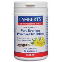 Lamberts Pure Evening Primrose Oil 1000mg Συμπλήρωμα για την Εμμηνόπαυση 90 κάψουλες