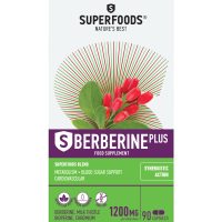 Superfoods S Berberine Plus Συμπλήρωμα Διατροφής με Βερβερίνη 90caps