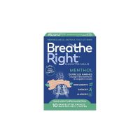 Breathe Right Ρινικές Ταινίες με Μενθόλη Μεσαίο Μέγεθος 10τμχ.