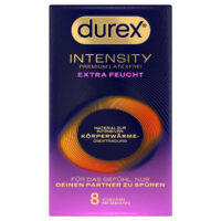 Durex Intensity Extra Lube-Eξαιρετικά Λεπτά Προφυλακτικά Intensity με Extra Λιπαντικό, 12τμχ
